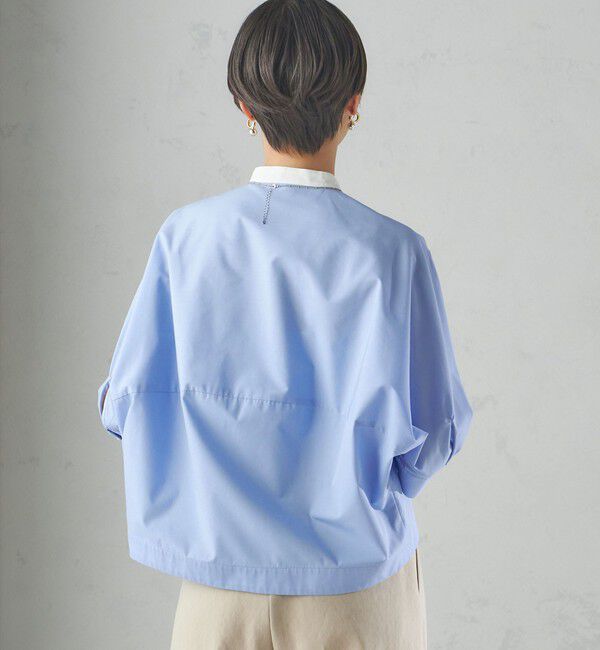 SHIPS for women「〈手洗い可能〉ピンタック 羽織 シャツ」|シャツ・ブラウス|