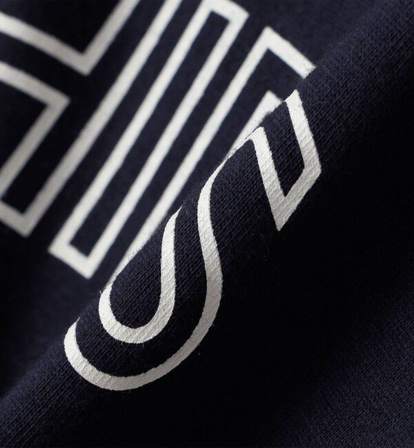 SHIPS KIDS「【WEB限定】SHIPS KIDS:100～160cm / 〈家族おそろい〉SHIPS ラウンド プリント ロゴ  Tシャツ」|Tシャツ・カットソー|