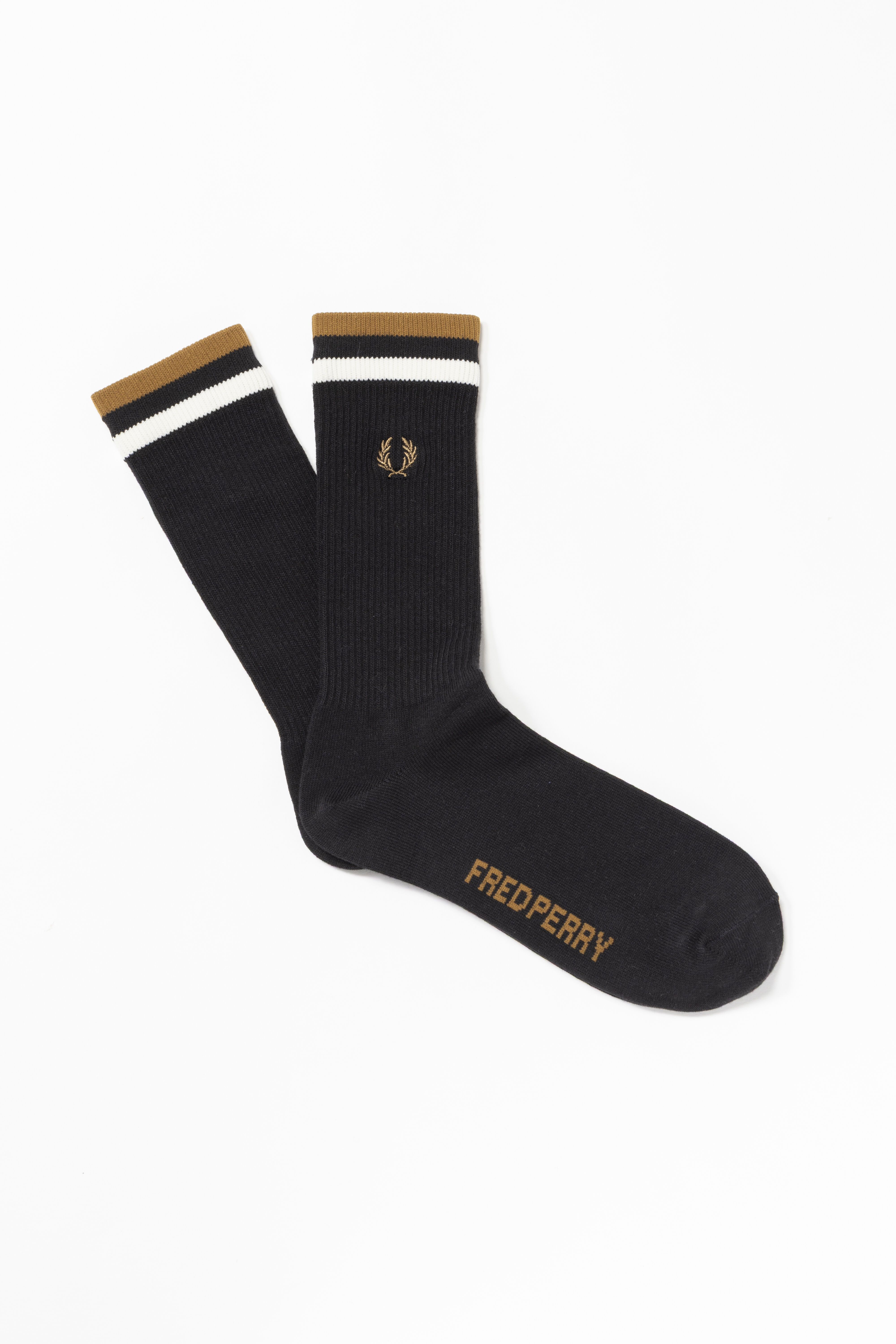 FRED PERRY 「Tipped Sports Socks」|ソックス|BLACK