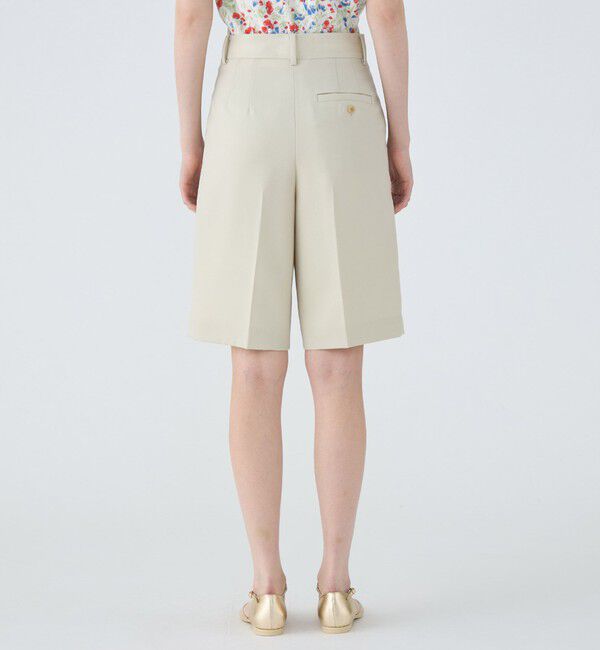 MACPHEE「ウールギャバジン タックハーフパンツ」|その他|