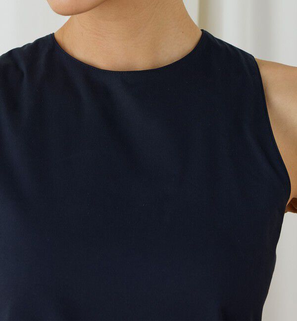 DES PRES「コットンストレッチポプリン フィットフレアサマードレス」|ワンピース|