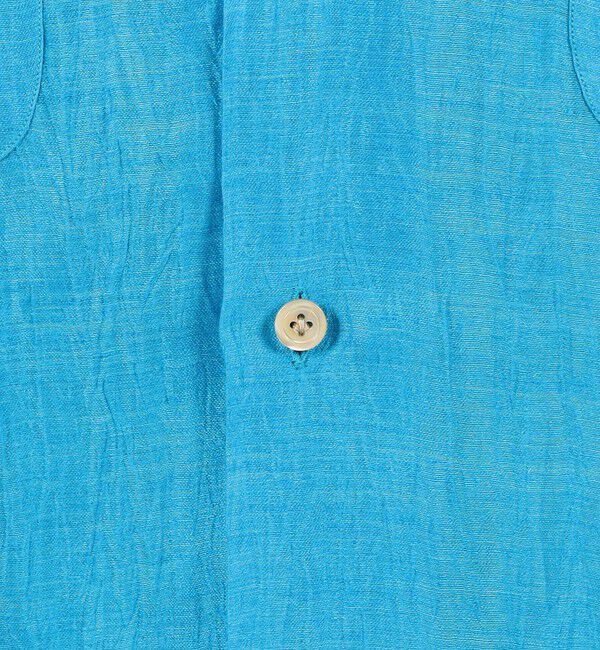 TOMORROWLAND BUYING WEAR「ERRICO FORMICOLA リネンナイロン ダブルポケット オープンカラーシャツ」|シャツ・ブラウス|