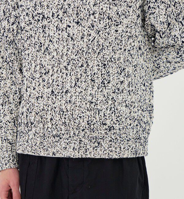 GALERIE VIE「コットンダップル クルーネックプルオーバー」|ニット・セーター|