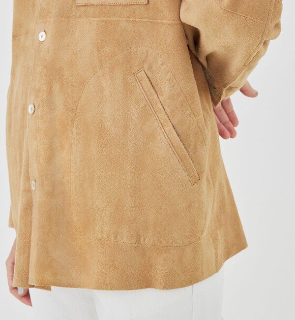 GALERIE VIE「ダウニーラムスエード シャツブルゾン」|その他|