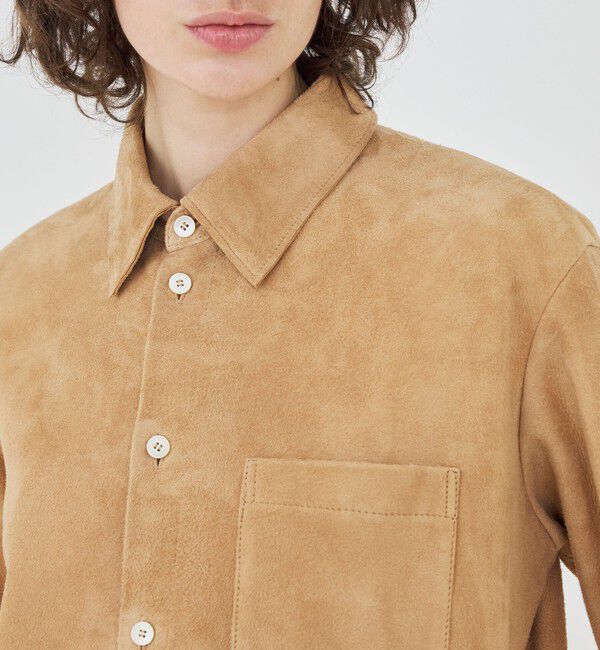 GALERIE VIE「ダウニーラムスエード シャツブルゾン」|その他|