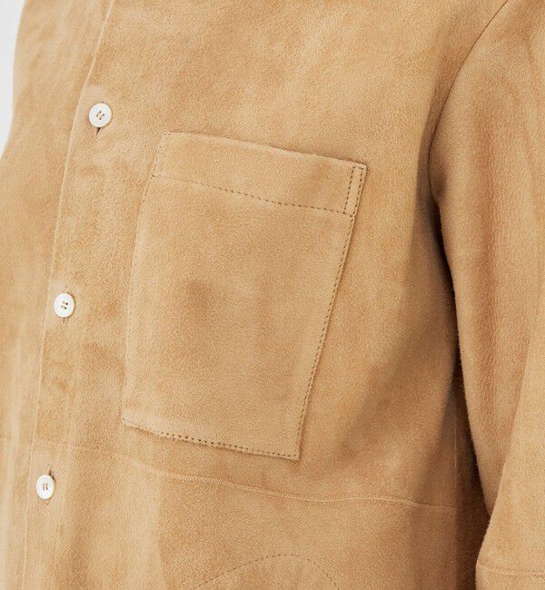 GALERIE VIE「ダウニーラムスエード シャツブルゾン」|その他|