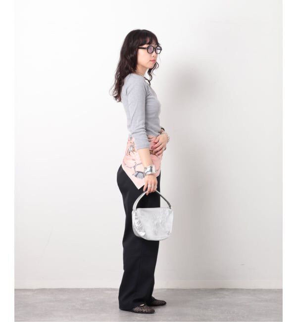  「【blancle/ ブランクレ】Semi circle small bag」|ハンドバッグ|