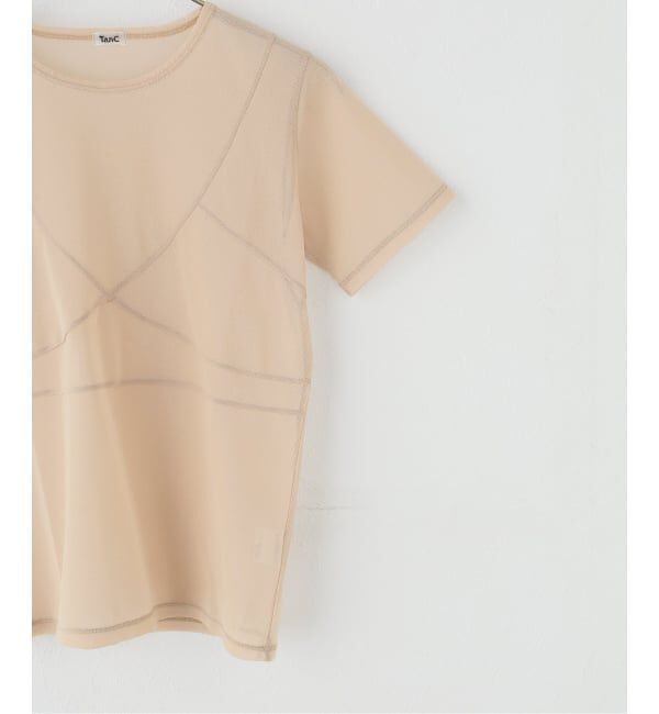 Plage「《一部店舗・WEB限定》TANC TOKYO / タンクトウキョウ POWER NET TULLE S/SL トップス」|Tシャツ・カットソー|