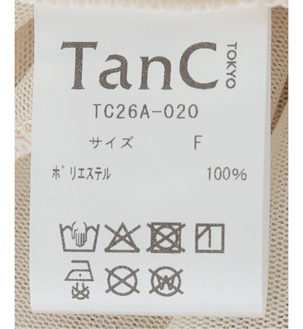 Plage「《一部店舗・WEB限定》TANC TOKYO / タンクトウキョウ POWER NET TULLE L/SL トップス」|Tシャツ・カットソー|