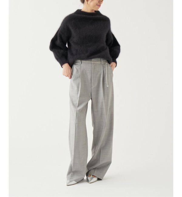 IENA LA BOUCLE「IENA LA BOUCLE ファーニットプルオーバー」|ニット・セーター|