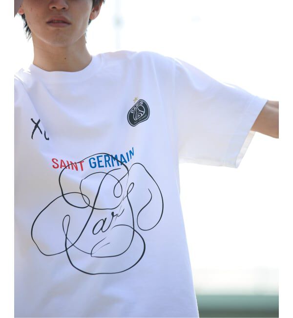 Paris Saint-Germain「【Paris Saint-Germain / パリ・サン＝ジェルマンPSG X XO TEE」|Tシャツ・カットソー|ホワイト