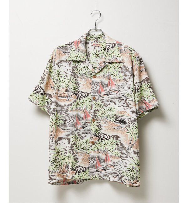 JOURNAL STANDARD「SUN SURF &times; JOURNAL STANDARD / 別注 アロハシャツ Palmtree &times; Wave」|シャツ・ブラウス|