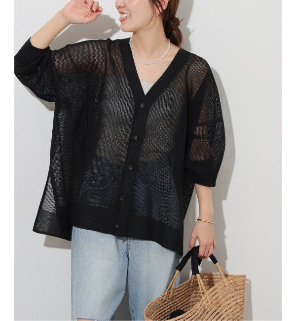 JOURNAL STANDARD relume「《追加》メッシュカーディガン」|カーディガン|