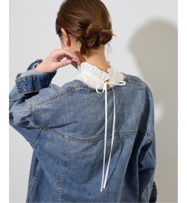 JOURNAL STANDARD relume「《追加4》ハイカウントコットンスタンドカラー2way」|シャツ・ブラウス|