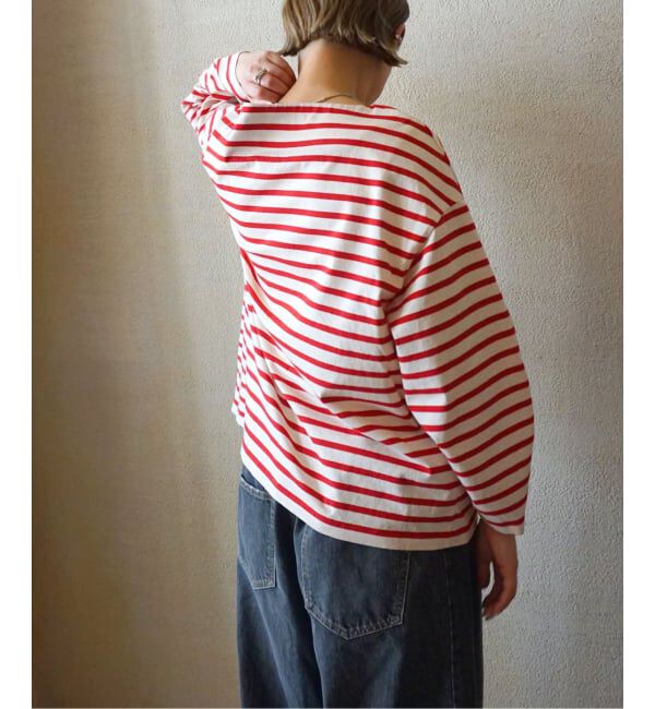 journal standard luxe「ボーダー ボートネックプル」|Tシャツ・カットソー|