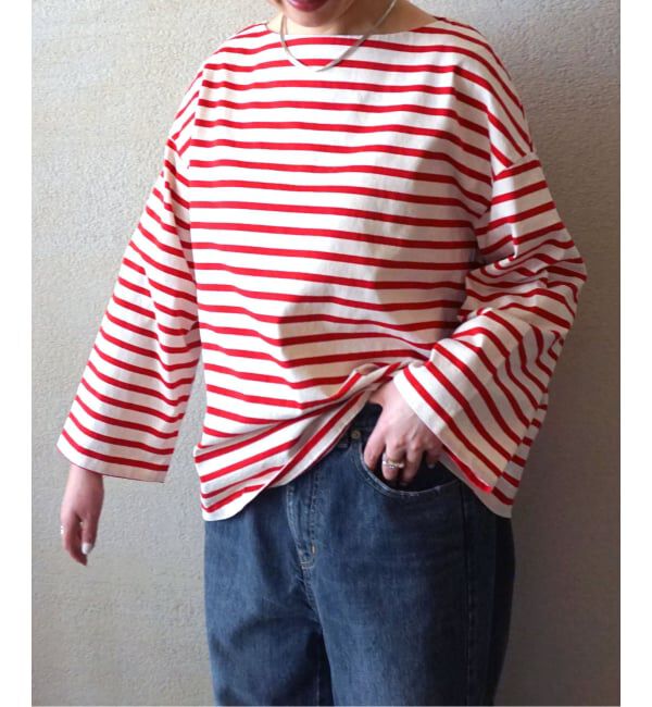 journal standard luxe「ボーダー ボートネックプル」|Tシャツ・カットソー|