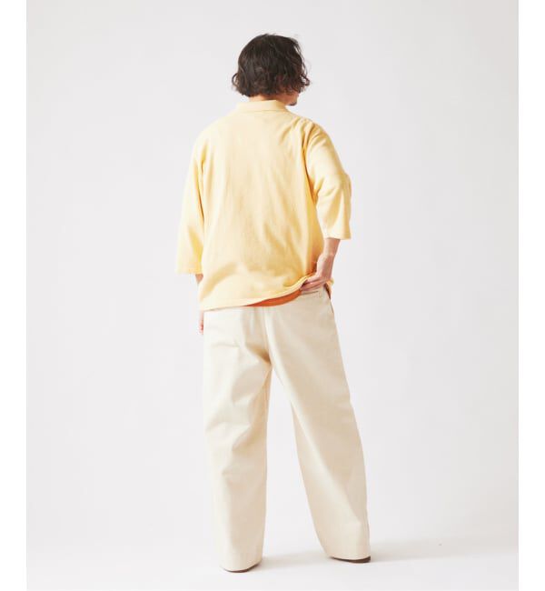 JOURNAL STANDARD relume「ウォッシャブル ブークレニット スキッパー ポロシャツ」|Tシャツ・カットソー|