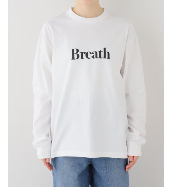 journal standard L'essage「POET MEETS DUBWISE BREATH ロングスリーブTシャツ」|Tシャツ・カットソー|ホワイト