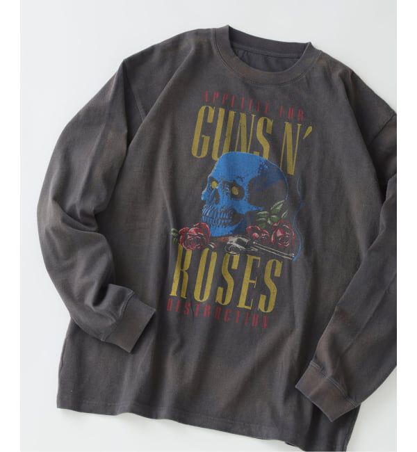 JOURNAL STANDARD relume「ガンズ・アンド・ローゼズ 別注 ヴィンテージライク ロングスリーブTee」|Tシャツ・カットソー|