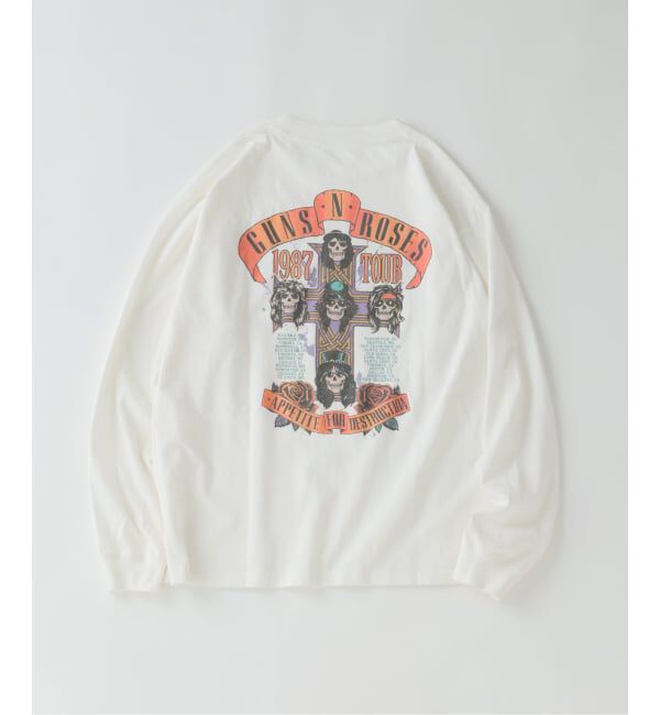 JOURNAL STANDARD relume「ガンズ・アンド・ローゼズ 別注 ヴィンテージライク ロングスリーブTee」|Tシャツ・カットソー|