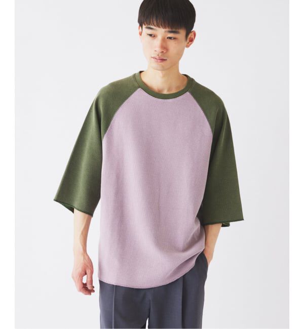 JOURNAL STANDARD relume「フェードワッフル ラグランTシャツ」|Tシャツ・カットソー|