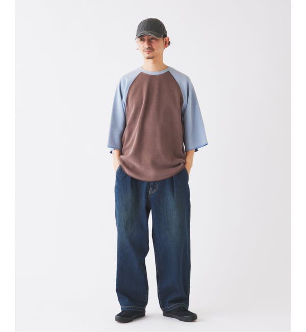 JOURNAL STANDARD relume「フェードワッフル ラグランTシャツ」|Tシャツ・カットソー|