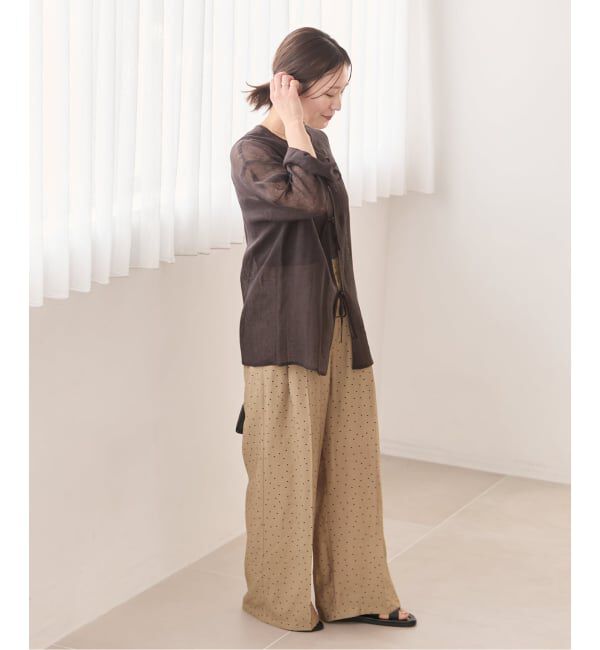 JOURNAL STANDARD「《予約》ドットプリントワイドパンツ」|その他|