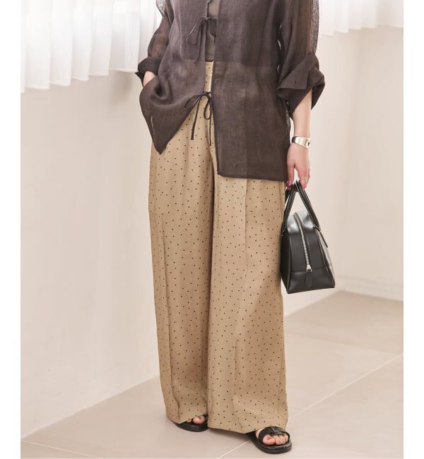 JOURNAL STANDARD「《予約》ドットプリントワイドパンツ」|その他|