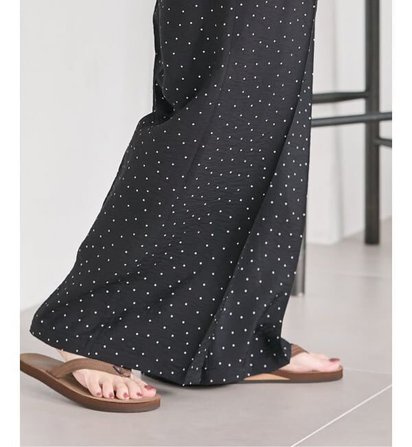 JOURNAL STANDARD「《予約》ドットプリントワイドパンツ」|その他|