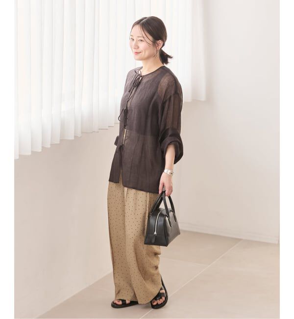 JOURNAL STANDARD「《予約》ドットプリントワイドパンツ」|その他|