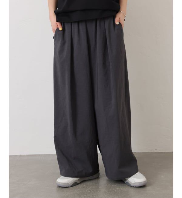 journal standard luxe「《予約》トロピカル ヘムイージーパンツ」|その他|グレー