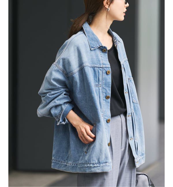 FRAMeWORK「≪追加≫エクストララージデニムジャケット」|デニムジャケット|