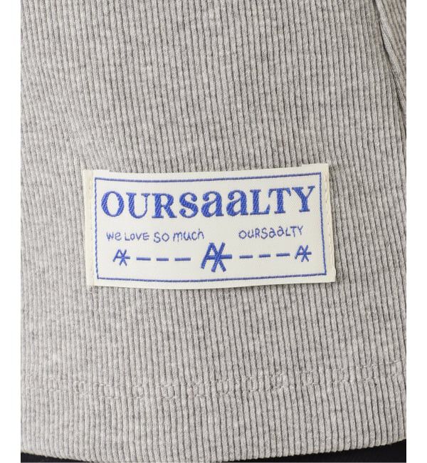 U by SPICK&SPAN「【OURSAALTY / アワソルティ】 Rhythmic Set Up」|Tシャツ・カットソー|