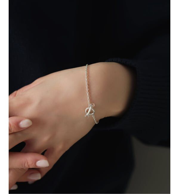 Spick and Span「【SAMH by LILAS】クオーツTバーアズキチェーンブレス SV」|ブレスレット・バングル|