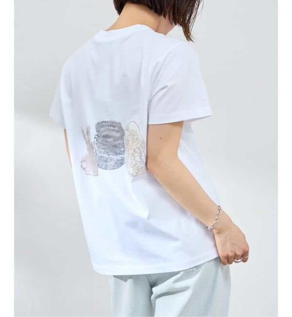 U by SPICK&SPAN「GANNI / ガニー Basic Cotton Jersey Cute Animals」|Tシャツ・カットソー|