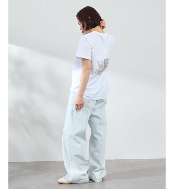 U by SPICK&SPAN「GANNI / ガニー Basic Cotton Jersey Cute Animals」|Tシャツ・カットソー|