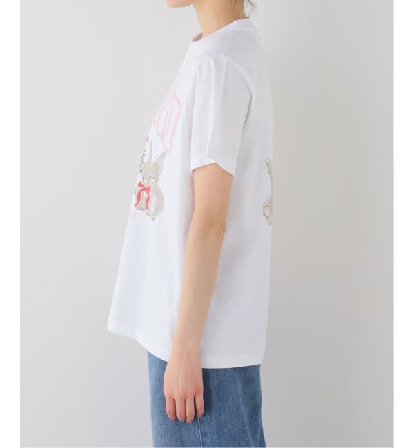 U by SPICK&SPAN「GANNI / ガニー Basic Cotton Jersey Cute Animals」|Tシャツ・カットソー|