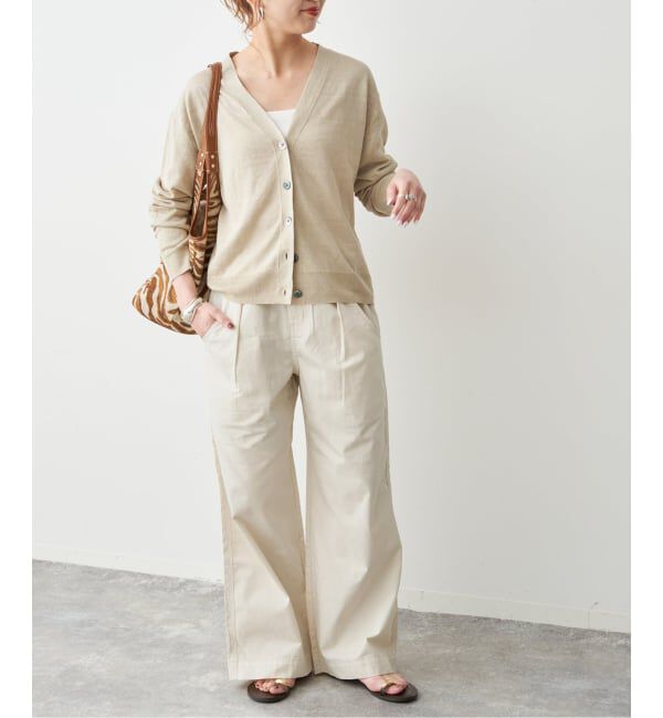 Spick and Span「《予約》ライトコットンストレートパンツ」|その他|