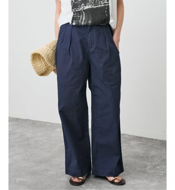 Spick and Span「《予約》ライトコットンストレートパンツ」|その他|