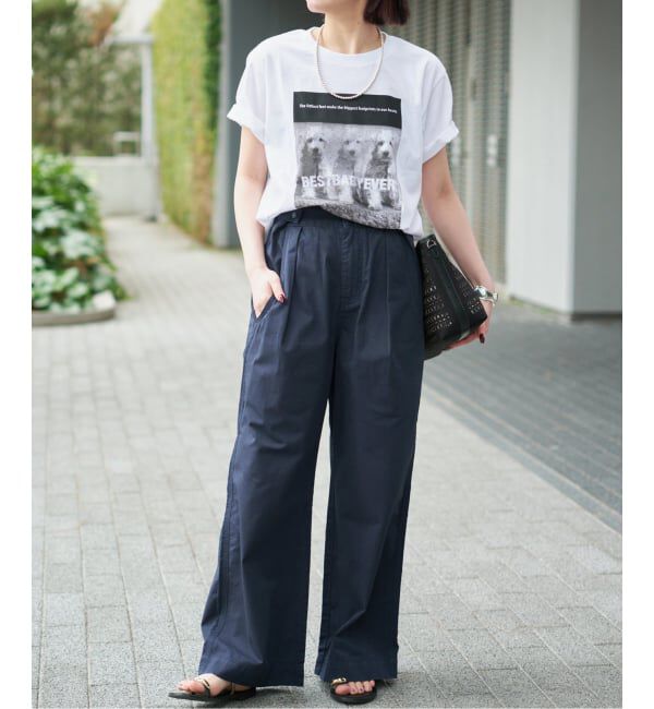 Spick and Span「《予約》ライトコットンストレートパンツ」|その他|