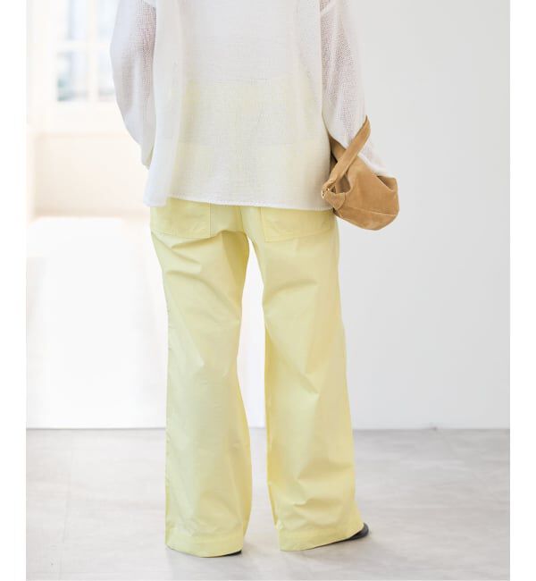 Spick and Span「《予約》ライトコットンストレートパンツ」|その他|