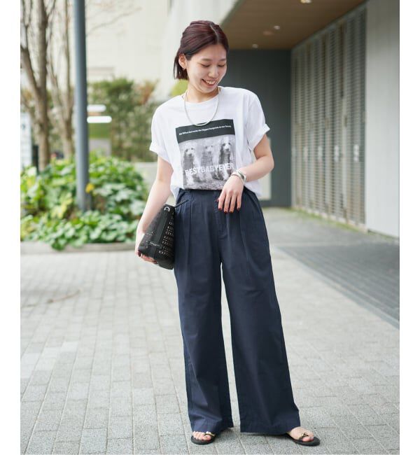 Spick and Span「《予約》ライトコットンストレートパンツ」|その他|