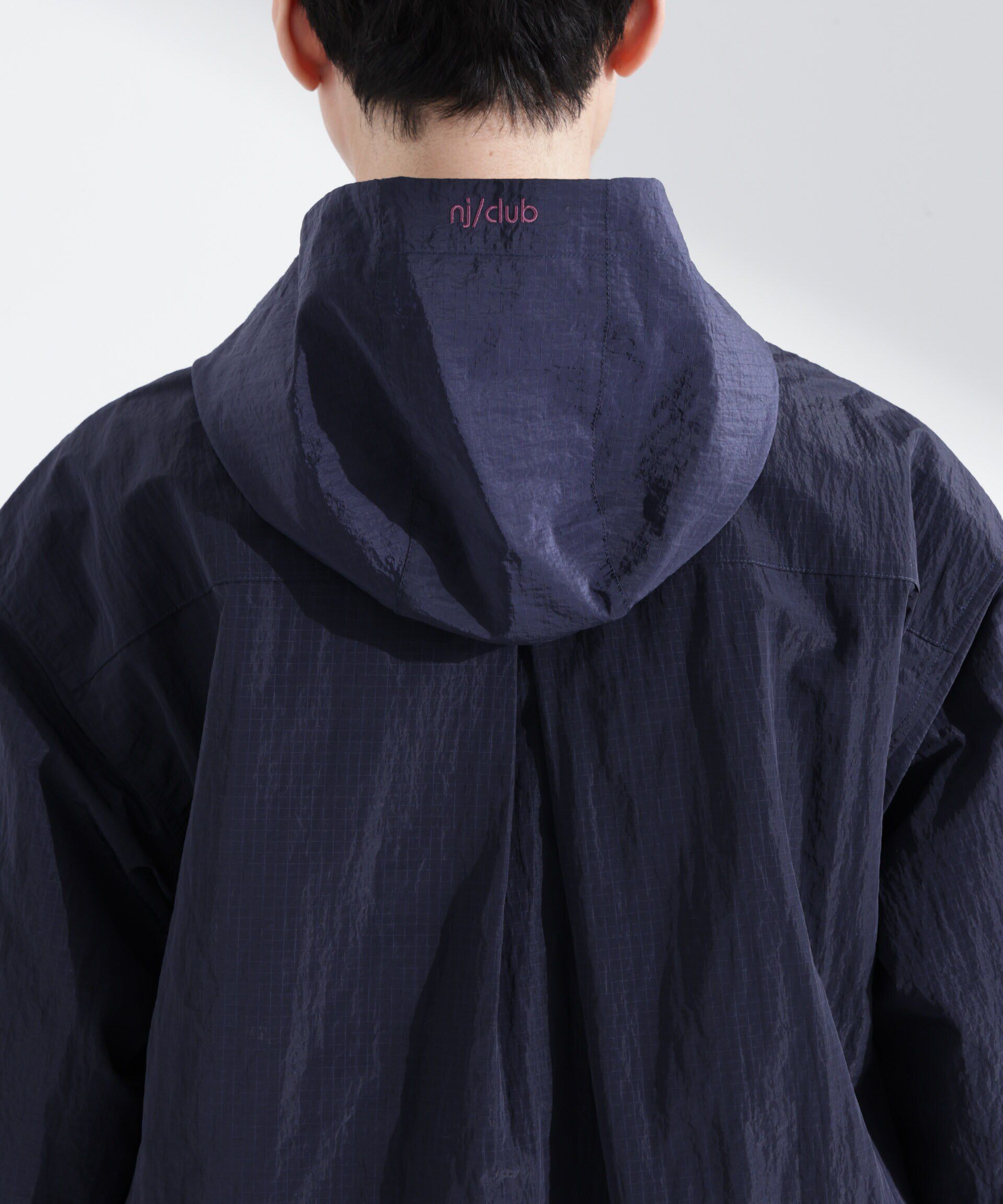 nano･universe「「NJ/CLUB」リップストップ撥水フードシャツ」|シャツ・ブラウス|