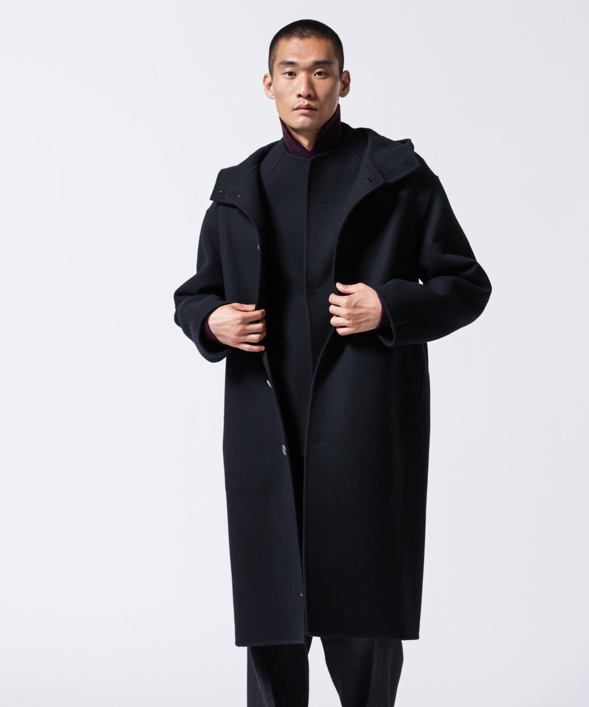 nano･universe「｢ASSEMBLANC｣ダブルフェイスリバーフードコート」|その他|