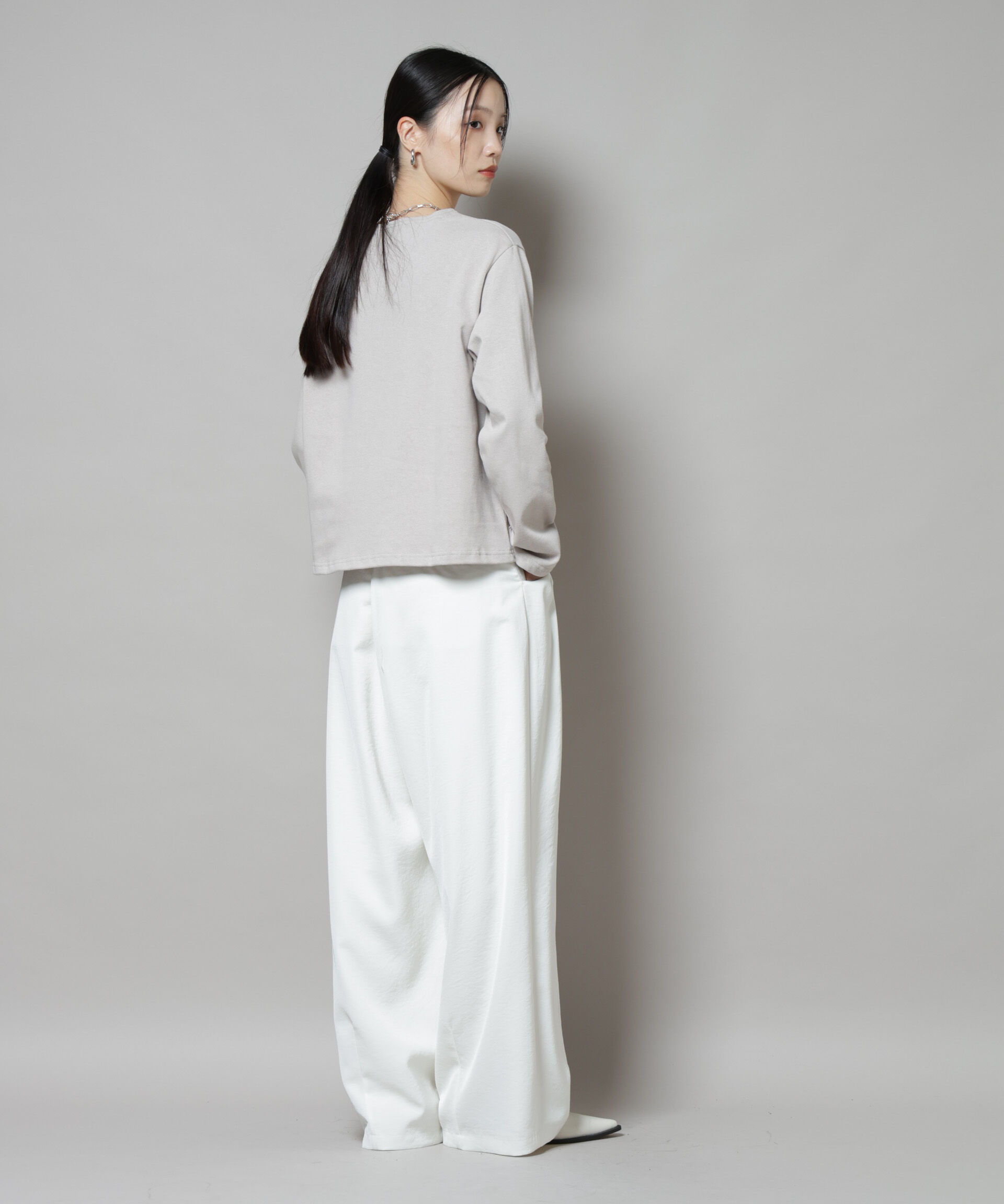 nano･universe「ORCIVAL/CREW NECK L/S P.O.」|Tシャツ・カットソー|