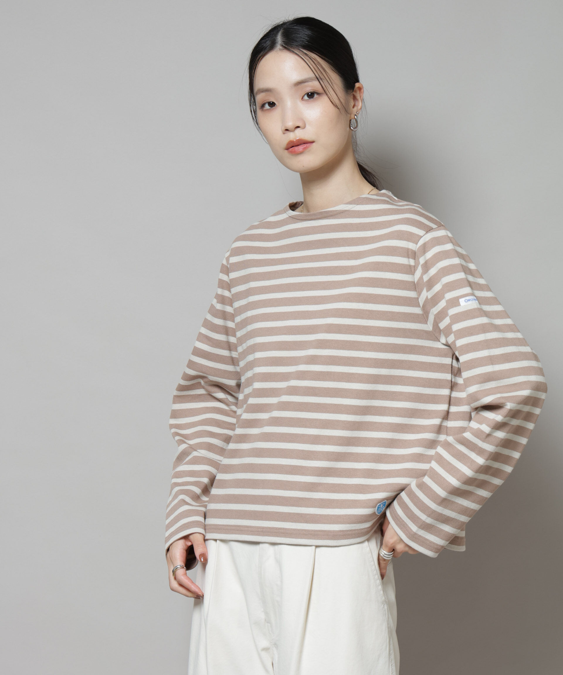 nano･universe「ORCIVAL/CREW NECK L/S P.O.」|Tシャツ・カットソー|