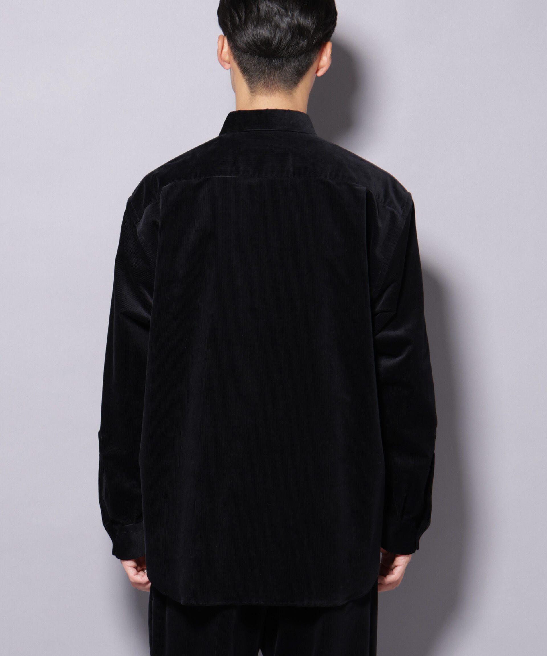 nano･universe「AIRコーデュロイ レギュラーカラーシャツ/STRETCH」|シャツ・ブラウス|