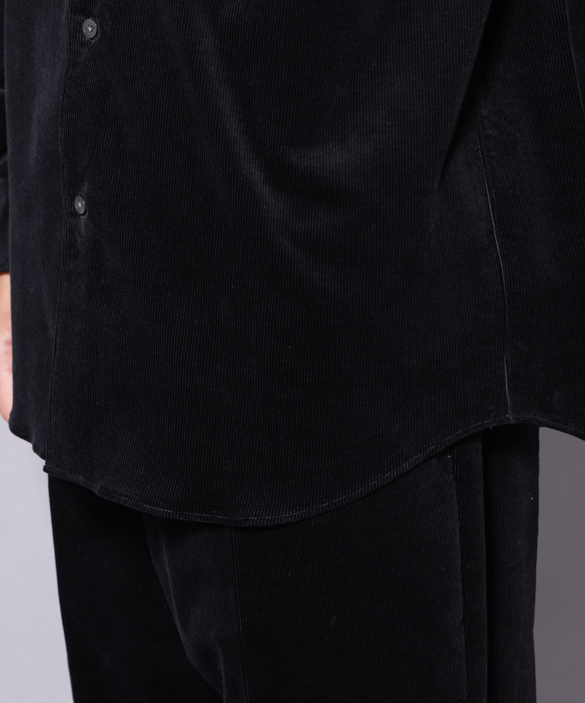 nano･universe「AIRコーデュロイ レギュラーカラーシャツ/STRETCH」|シャツ・ブラウス|