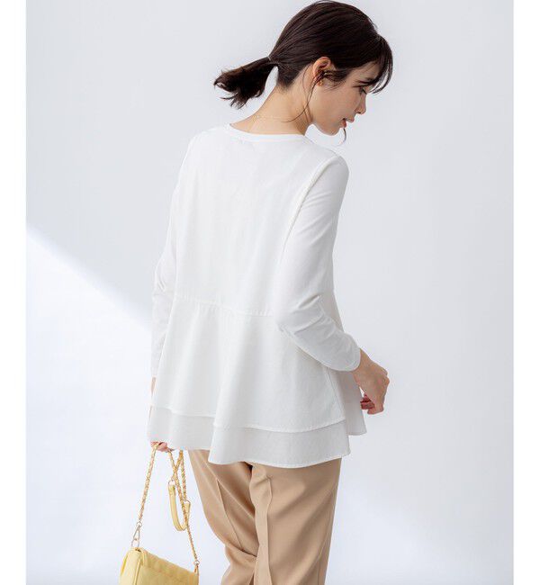 組曲「シャツコンビティアード ロングTシャツ」|Tシャツ・カットソー|