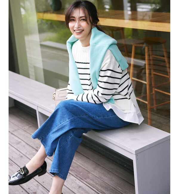 組曲「シャツコンビティアード ロングTシャツ」|Tシャツ・カットソー|